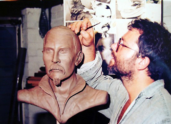 Life Size Bronze Bust of "Sir R F Burton"